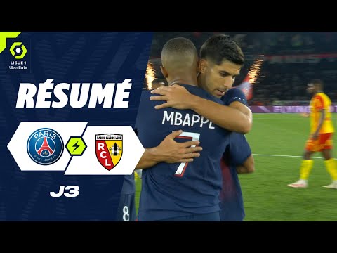 PARIS SAINT-GERMAIN - RC LENS (3 - 1) - Résumé - (PSG - RCL) / 2023-2024