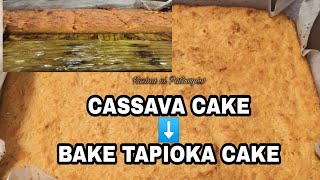 HOW TO MAKE CASSAVA CAKE / BAKE TAPIOCA CAKE / #Panlasang Pinoy #SG #Malaysia by:Kusina ni Patowyow screenshot 4