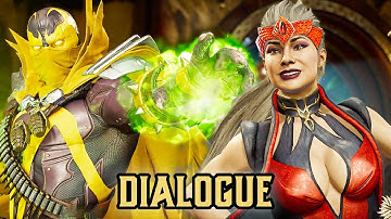 SINDEL IS NOTHING BUT TRASH TO SPAWN DIALOGUE - MORTAL KOMBAT 11 ULTIMATE VERSION
