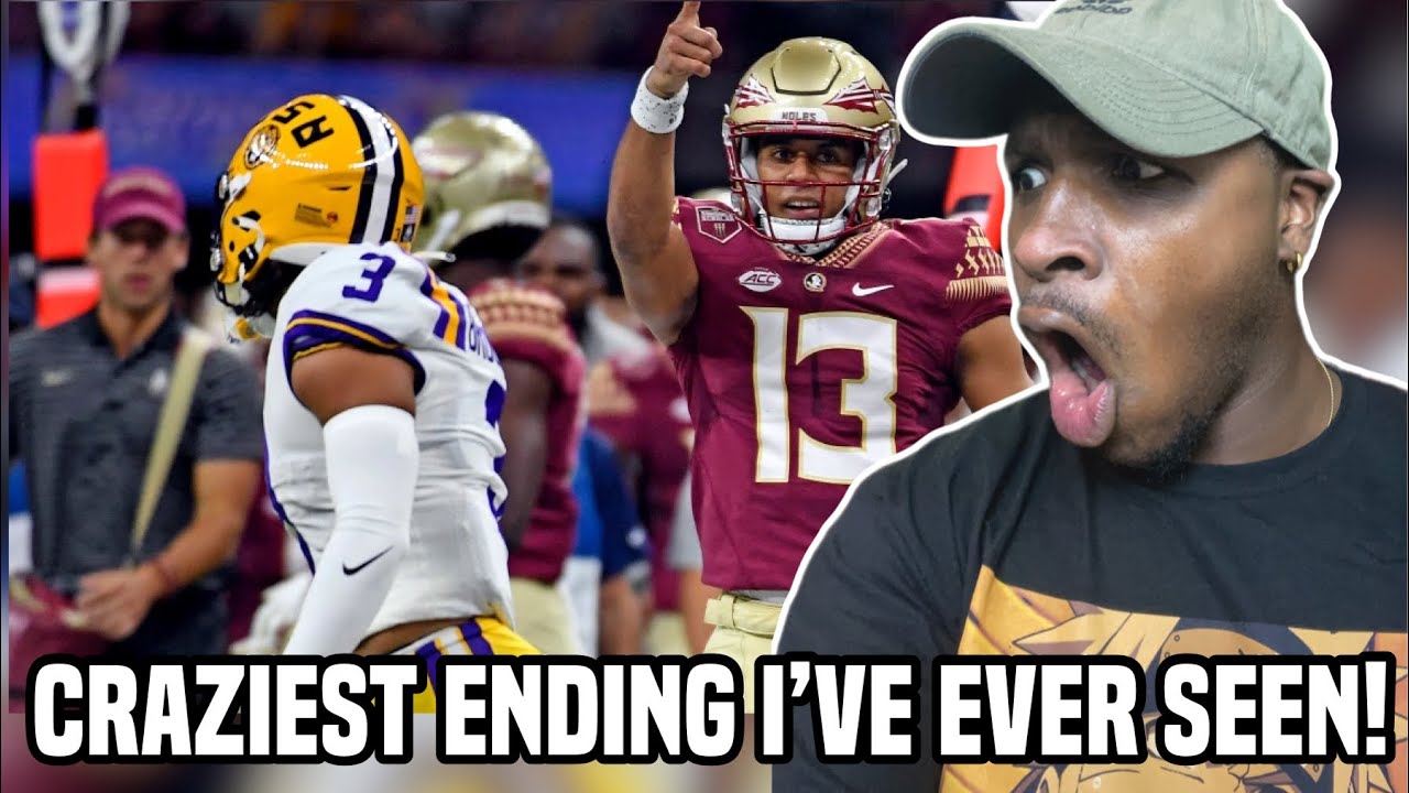 THIS GAME WAS UNREAL! Florida State vs LSU 2022 College Football ...