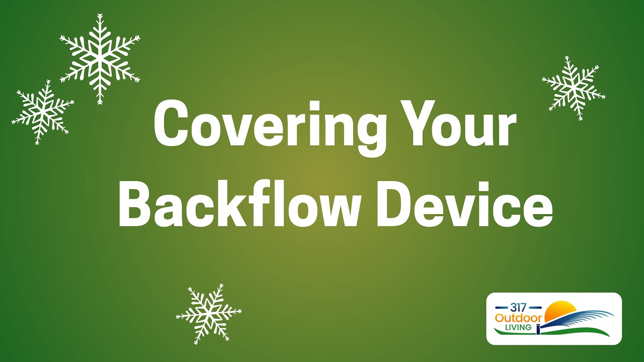 Covering Your Backflow Device - YouTube