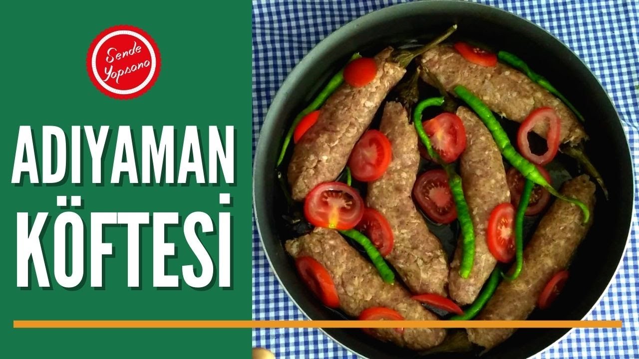 Közlenmiş Patlıcanıyla Adıyaman Köftesi Tarifi-Ana Yemek Tarifleri