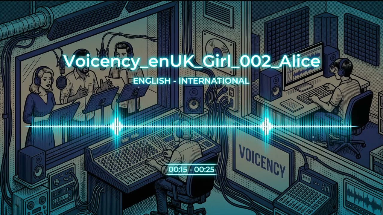 English Girl Voice - Voicency_enUK_Girl_002_Alice