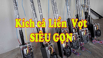 Kích cá mini liền vợt rút SIÊU GỌN NHẸ  LH 0332615628