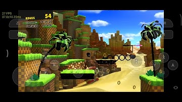 Sonic Forces: Green Hill (Clasic Sonic) Skyline (Edge) V15 Switch Emu. Android [POCO F3] [SD 870]