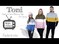 Colour-Blocking Hoodie Toni für Damen, Herren und Kinder.