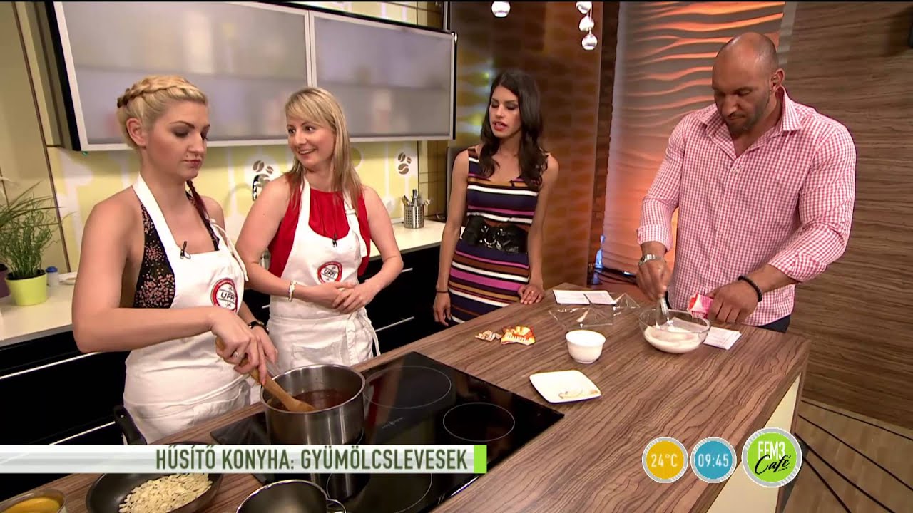 Gyümölcsleves változatok Galambos Dorinától