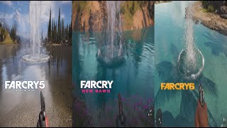 Far Cry 5 vs Far Cry New Dawn vs Far Cry 6 - Direct Comparison! Attention to Detail