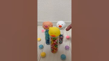 ASMR Oddly Satisfying Colorful Beads Video | Pouring beads @DeepEnjoy-ASMR #asmr #oddlysatisfying