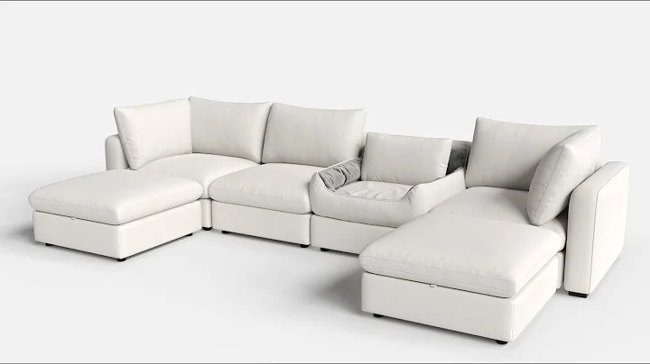 LINSY HOME | RUBIK V,  Elevates Modular Couch Comfort to the Next Level