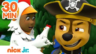 PAW Patrol Silliest Moments!  w/ Chase, Rubble & Marshall! | 30 Minute Compilation | Nick Jr.