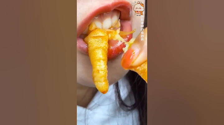 Cách ăn chân gà mãi không hết