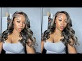 READY TO INSTALL!😍 Honey Blonde Highlight Lace Wig(Preplucked+Prestyle)| Alipearl Hair