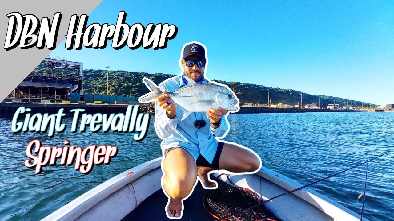 WR Fishing Durban Harbour - Teaching A Subscriber. BIG KINGY, Springer and Threadfin, South Africa.