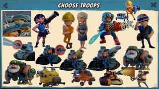 All Proto-Troops in Boom Beach