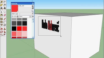 Google SketchUp 8 - 3D Text [Tutorial]