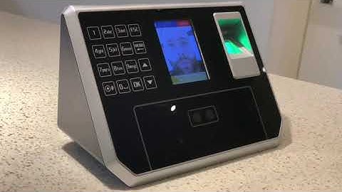 Face Recognition Clocking on Machine