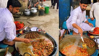 30 Years Old Young Man Selling Testy Kaleji At Road Side | Street Food Kaleji Recipe
