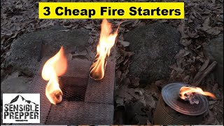 3 Ways to make Awesome Cheap Fire Tinder