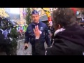 Gerard holtz vs policier belge  tour de france 2014  stage 5  francetvsport