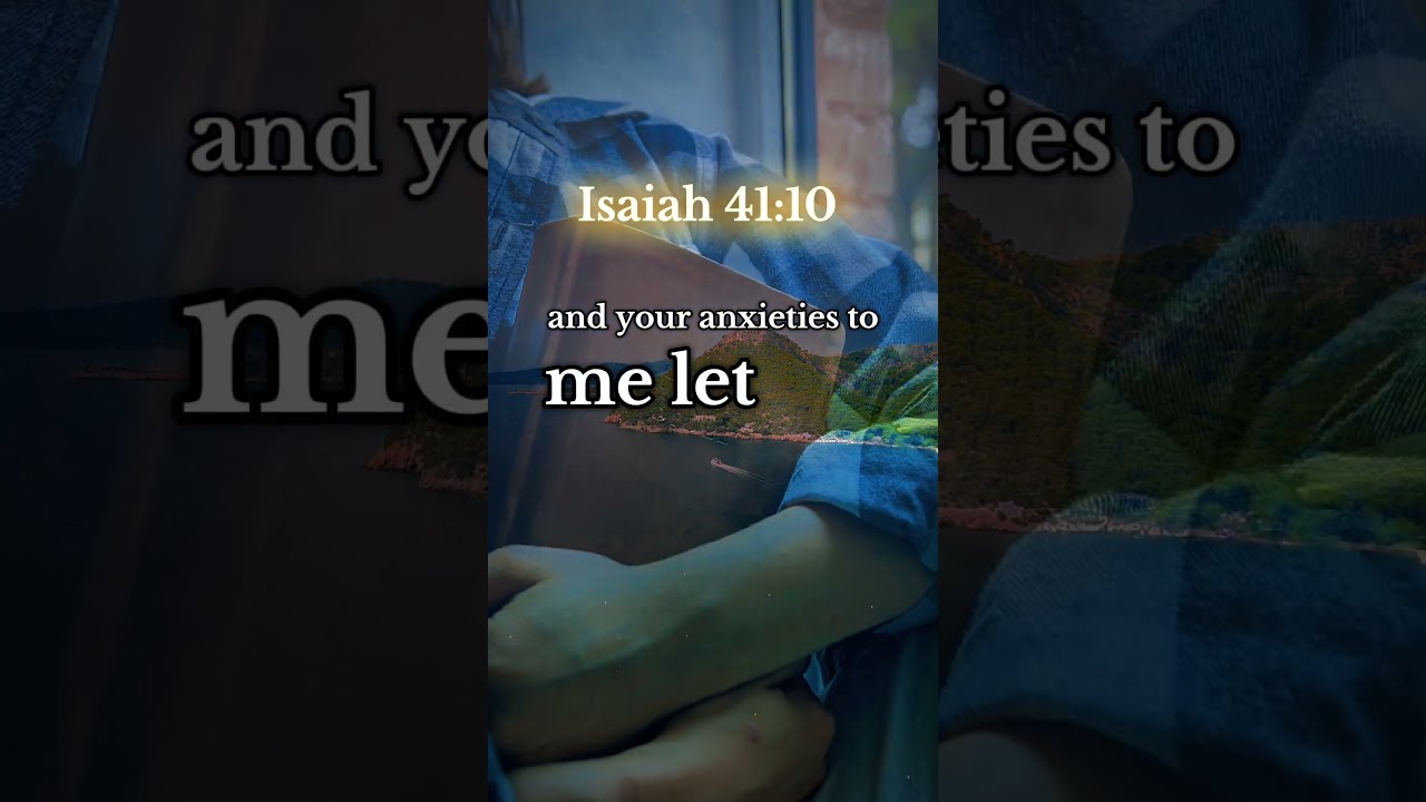 God Is With You Encouraging Message From Isaiah 41 10 For Strength Peace Victory 