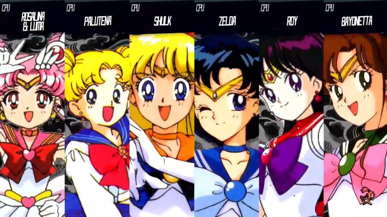 Sailor Moon Melee - Requested Smash Bros Battle