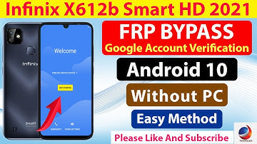 Infinix Smart HD 2021 FRP Bypass Without PC | Infinix Smart X612B Google Account Bypass New Trick