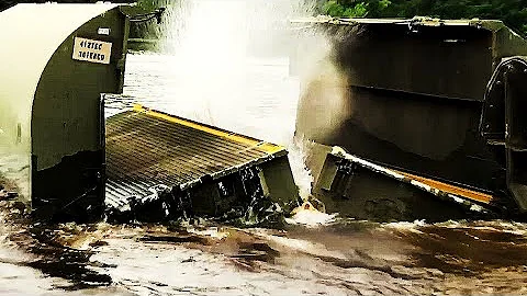 Building Floating Bridges: Soldiers From 357th Engineer Company Support Operation River Assault