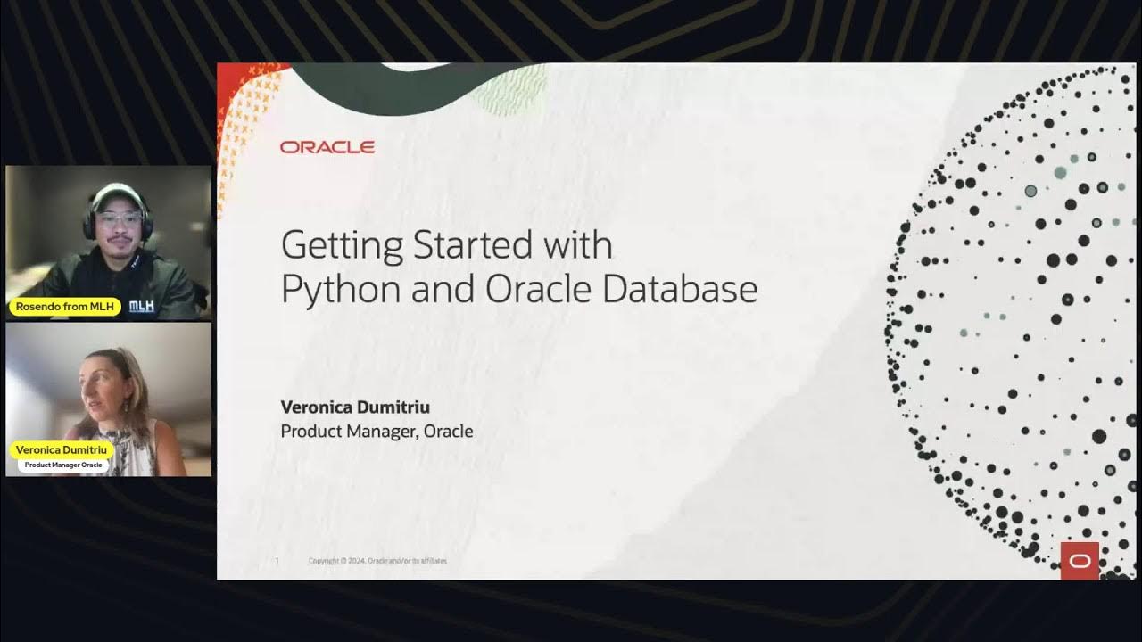 Getting Started with Python and Oracle Database & Q&A - YouTube