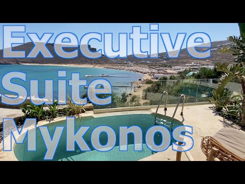 Panormos Beach Luxury Hotel Suite w/ Private Pool in Mykonos, Greece