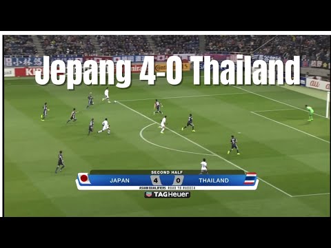 MENANG 4-0 ATAS INDONESIA TERNYATA BEGINI PENAMPILAN THAILAND VS JEPANG