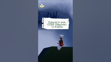 How to give code to friends #skychildrensofthelight #skycotl #short #skyfriends  #gametutorial