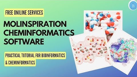 Beginners Guide to Molinspiration Cheminformatics Tools|Practical| Bioinformatics & Cheminformatics