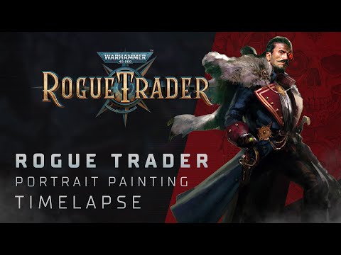 Rogue Trader Portrait Painting | Warhammer 40,000: Rogue Trader