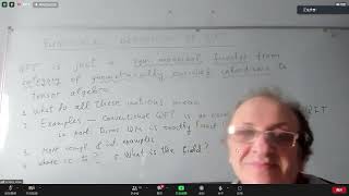 QFT Lecture 1 Category&Cobordism