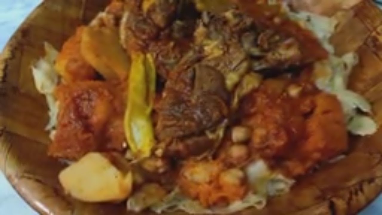 شخشوخة الكابويا البسكرية. طبق تقليدي