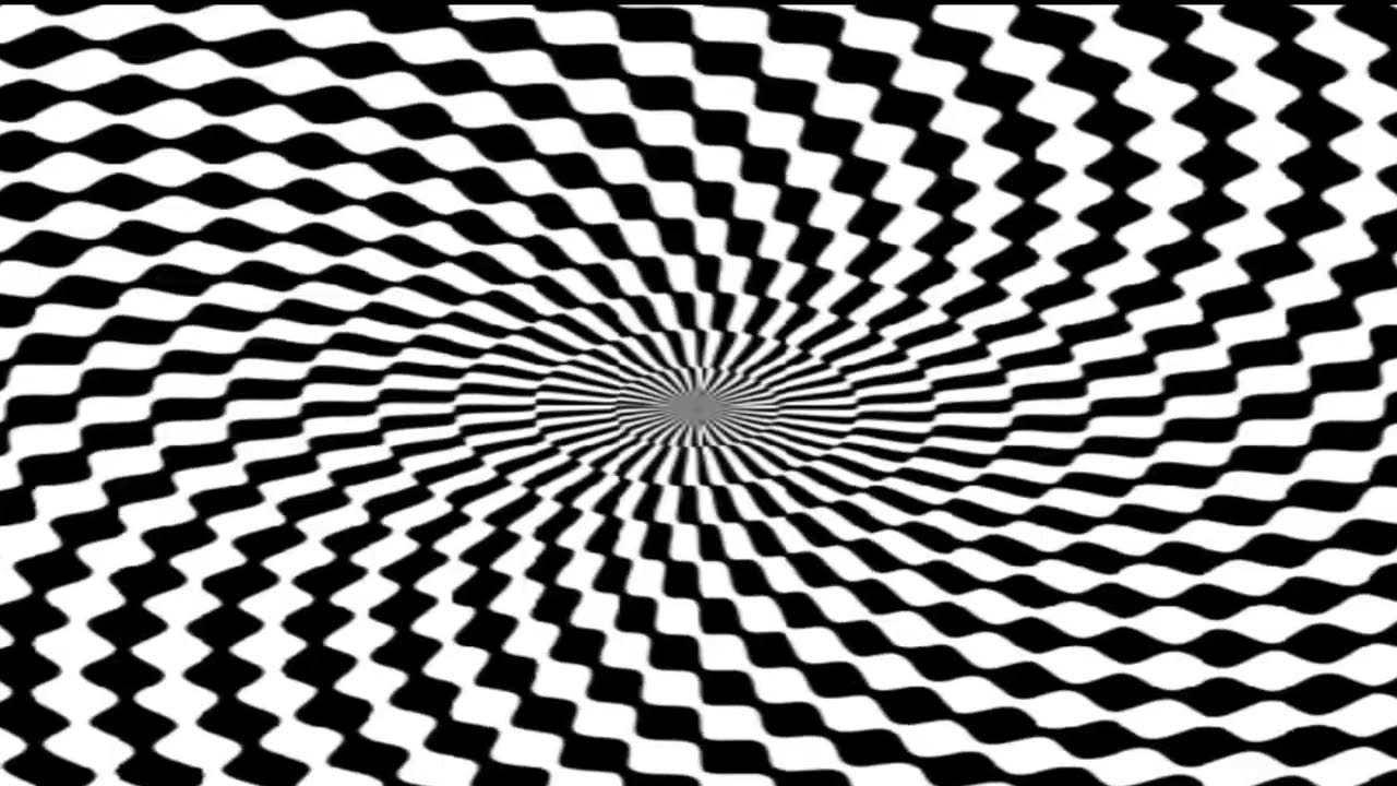 Optical illusion | illusion game |black and white optical illusion 