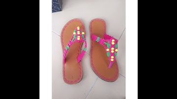 SIMPLE AND EASY WAY TO MAKE MACRAME SANDALS