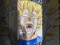 Vegeta drawing #art #drawing #anime #viral #trend #shorts