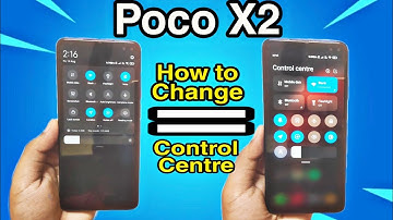 How to change Control Centre in Poco X2 after Miui 12 Update 🔥🔥