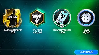 What a Lucky Day 🤑!  I Got 9x 120+ OVR Players | Numero 8 Pack Opening #fcmobile screenshot 1