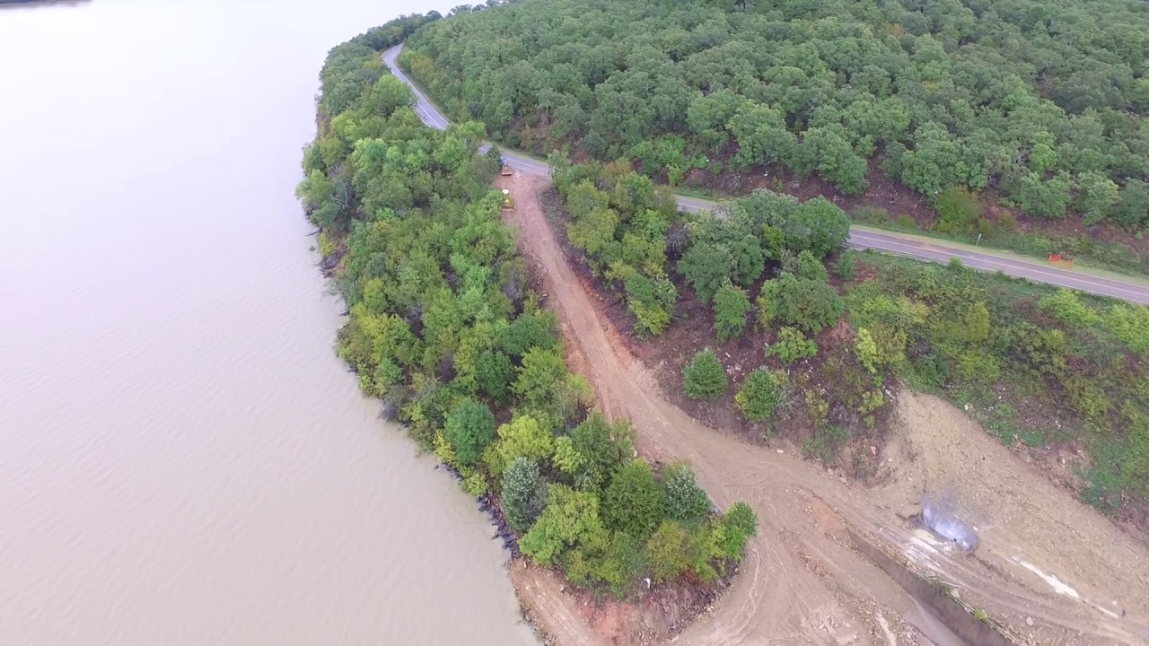 Lake Atoka Dam 10 14 18 YouTube