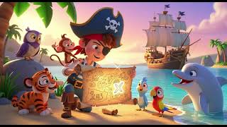 🏴‍☠️ 4 The Little Pirate’s Whispering Map 🌙 | Gentle Bedtime Lullaby | Kids Sleep Song 🗺️💤 screenshot 5