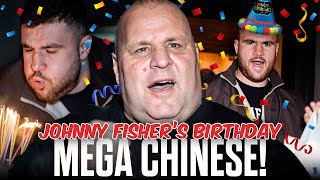 BIG JOHN AND JOHNNY FISHER HAVE MEGA BIRTHDAY CHINESE