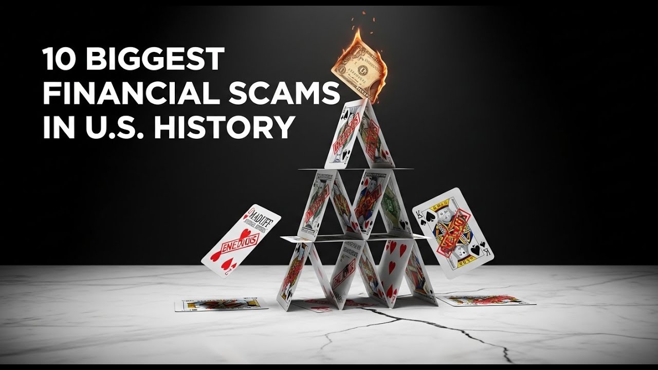 10 Biggest Financial Scams in U.S. History | How Trillions Were Lost in Plain Sight
