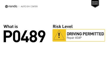 What is P0489 Engine Code [Quick Guide]