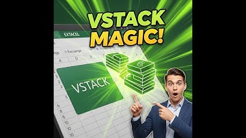 “VSTACK = Instant Data Stacking! Excel Formulas #excel #accountant #goviral #finance #excelformulas