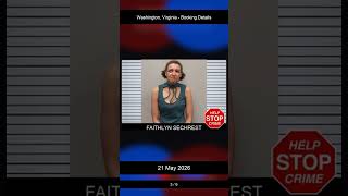Washington, Virginia Booking Records - 21 May 2026