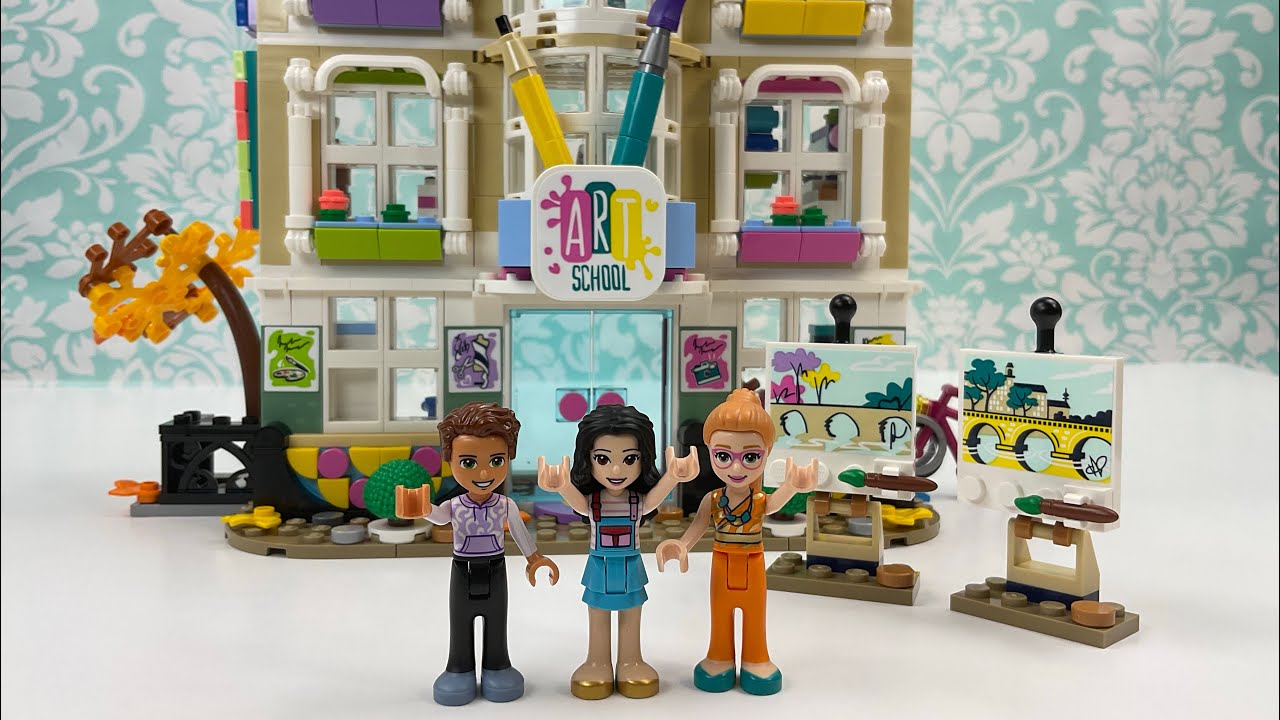 Lego Friends Emma’s Art School - Speed Build