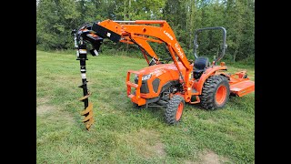 Front Mount (SSQA) Auger on the Kubota L2502  Will it work?